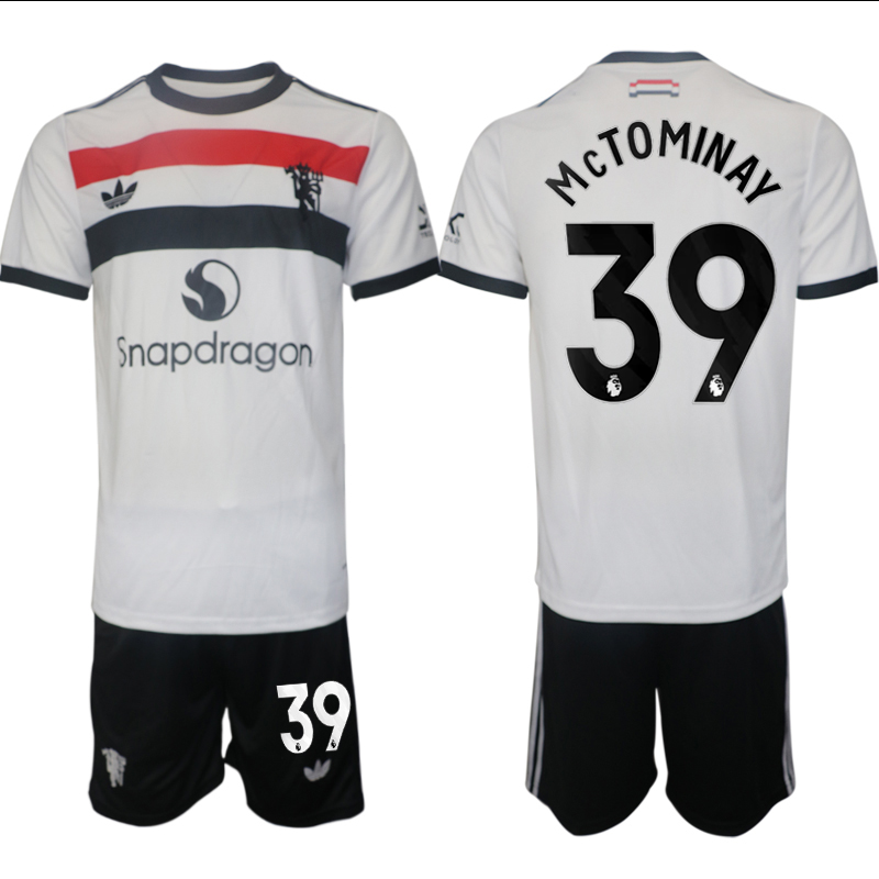 Men 2024-2025 Club Manchester United away white #39 Soccer Jersey->indianapolis colts->NFL Jersey